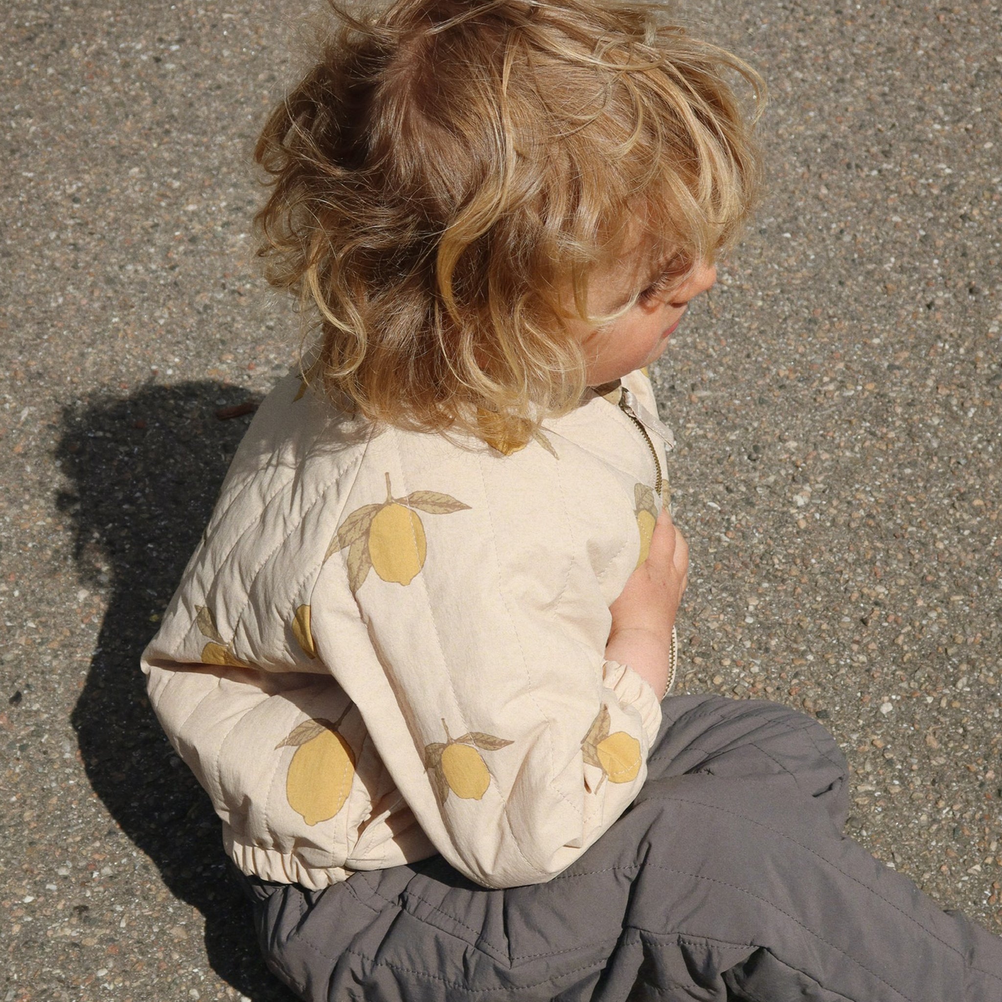 Bomberjacke Juno Mon Grand Citron