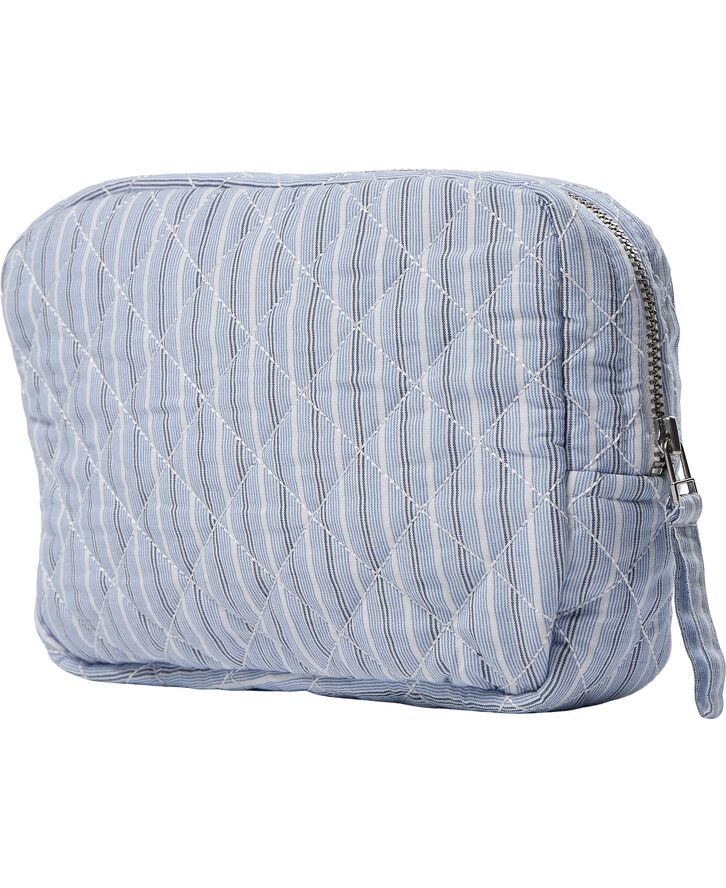 Magasin du Nord Collection Moira 3 G make up bag Blue Yonder Stripe