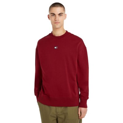 Sweatshirt homme Tjm Rlx Xs Badge Crew TOMMY HILFIGER