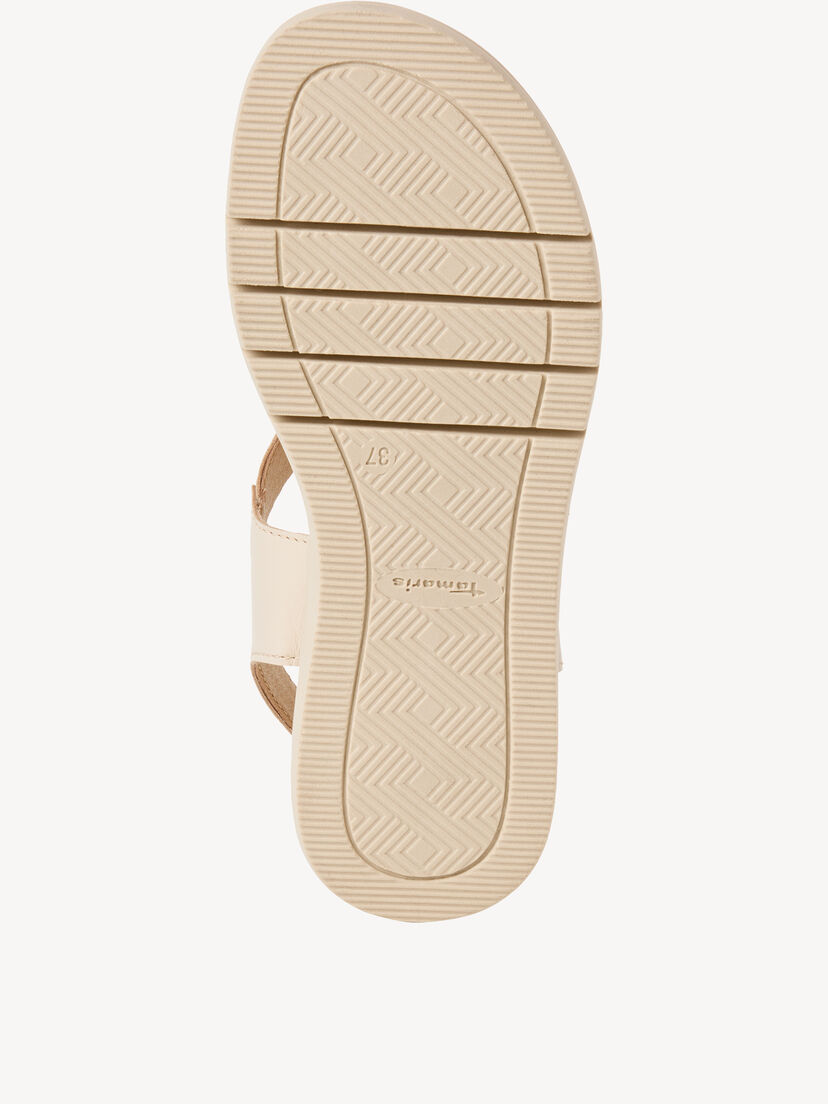 Leren Sandaaltje - beige