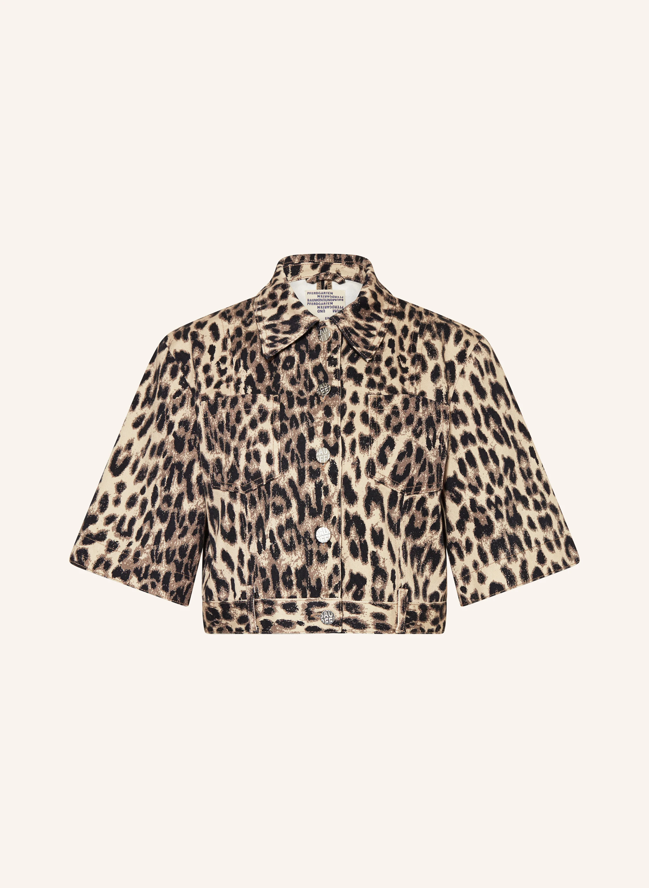 BAUM UND PFERDGARTEN Cropped-Bluse MAJSA