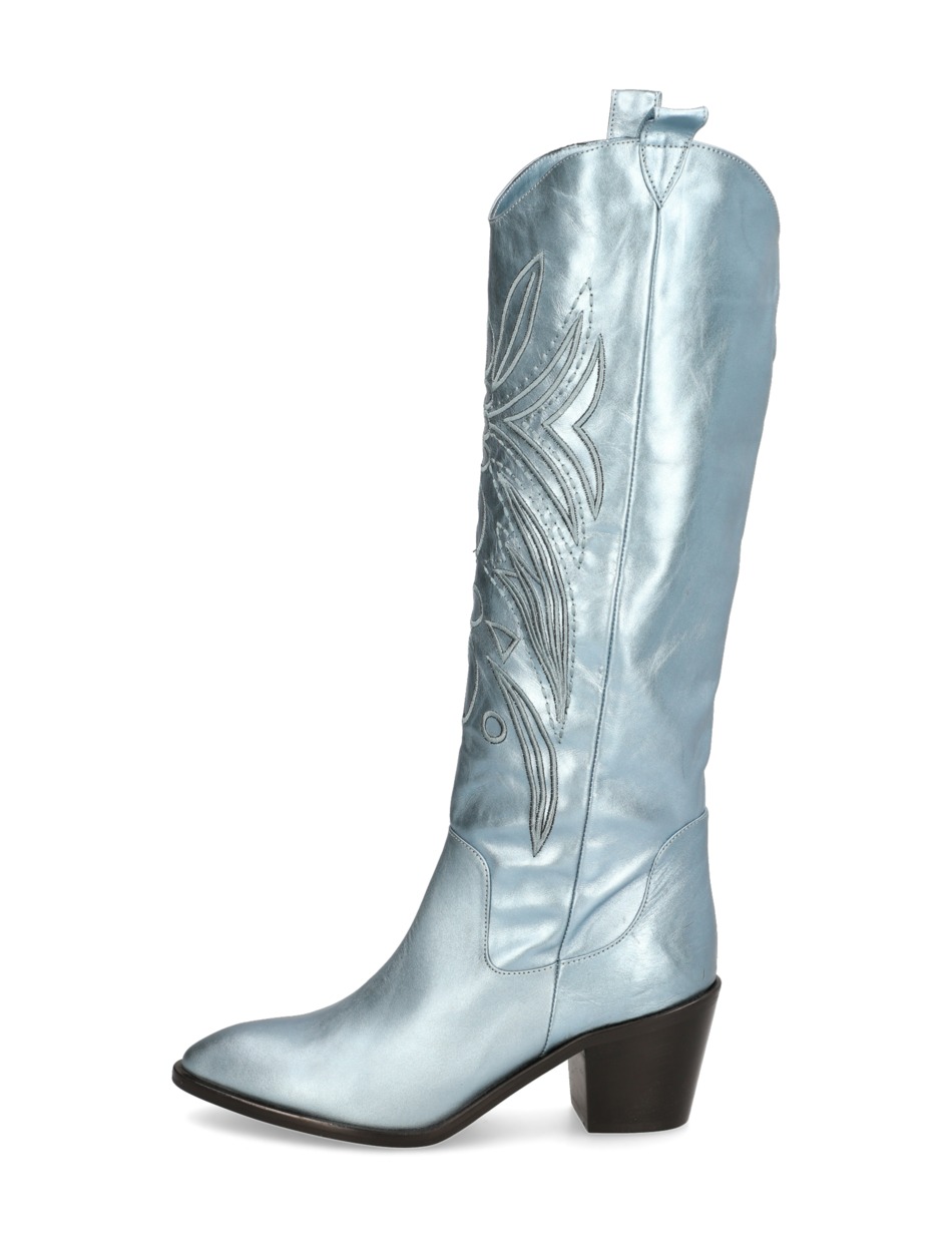 Glattleder Stiefel