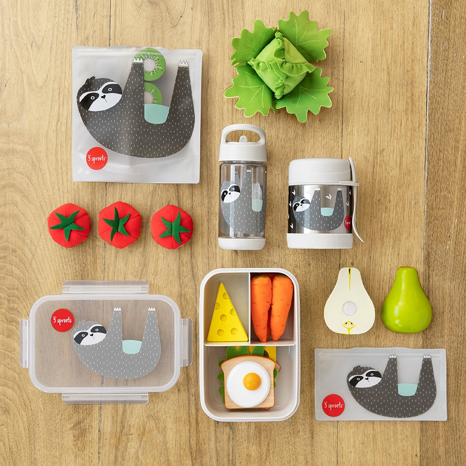 3 Sprouts - Madkasse - Gray Sloth