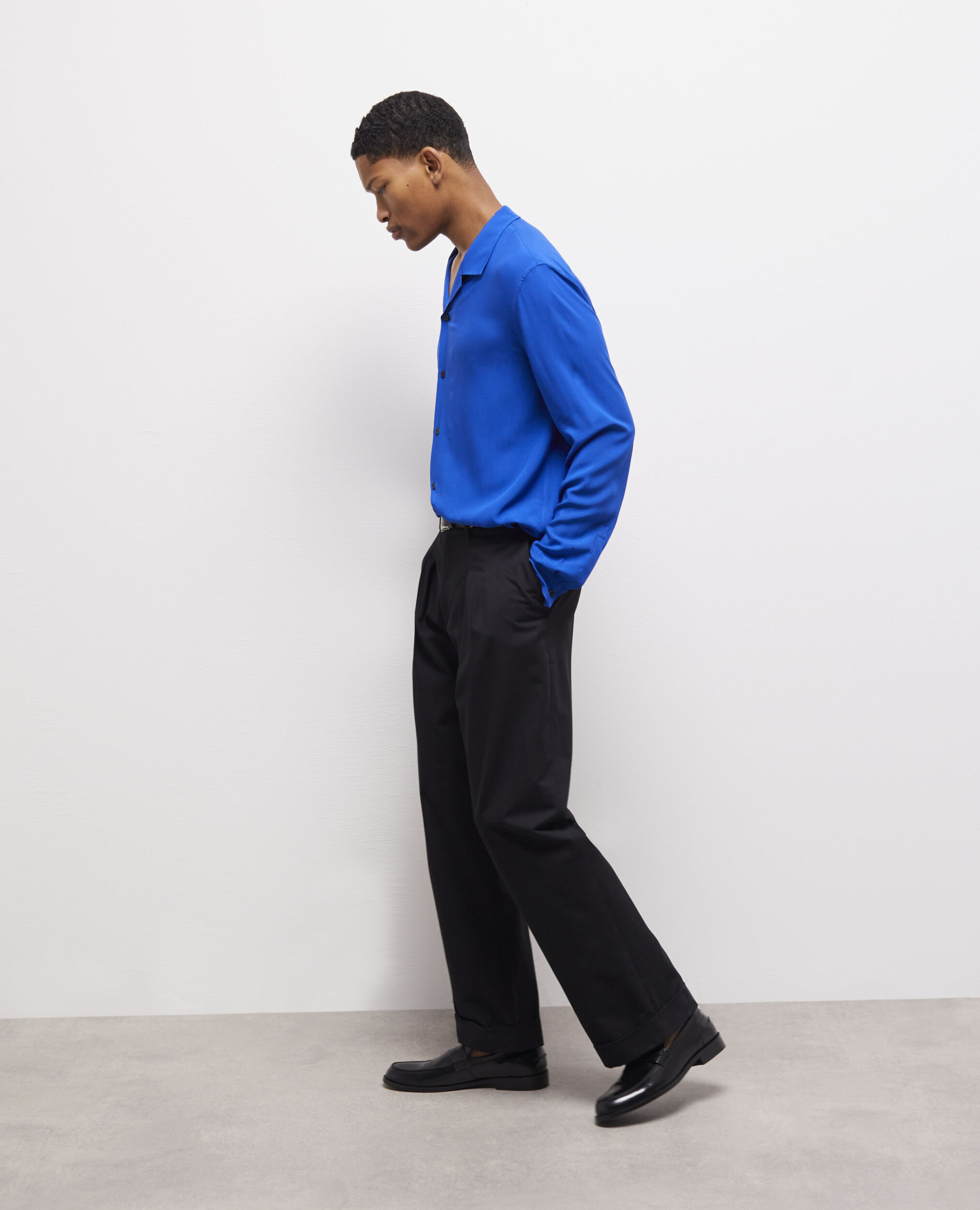 Chemise bleue