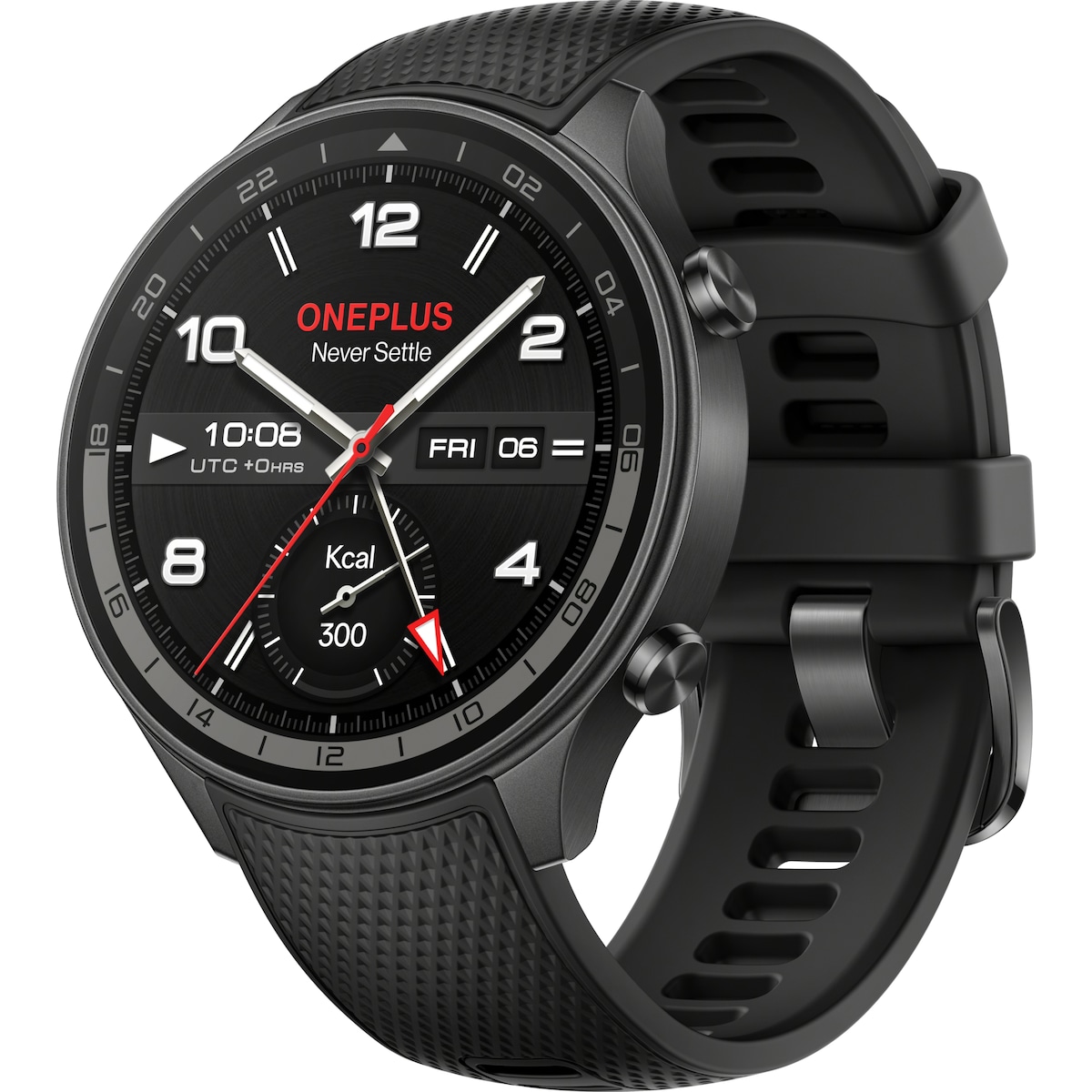 OnePlus Watch 2R hybridklokke 46 mm (grå)