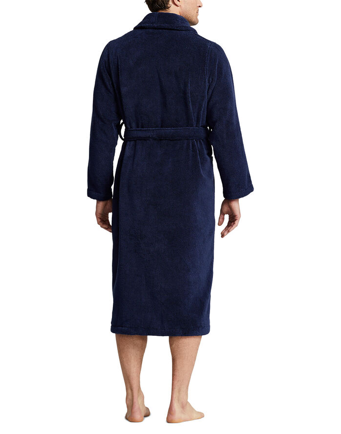 Polo Ralph Lauren Cotton Terry Robe Blå