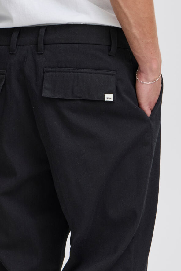 !Solid SDAlann Cai PA Pants True black
