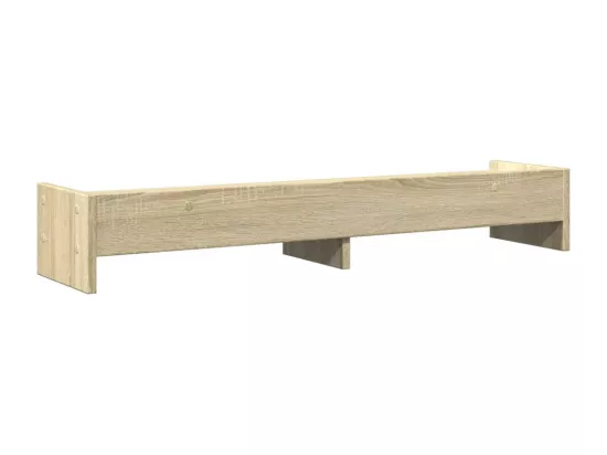 Support de moniteur chêne sonoma 100x24x16 cm bois d'ingénierie