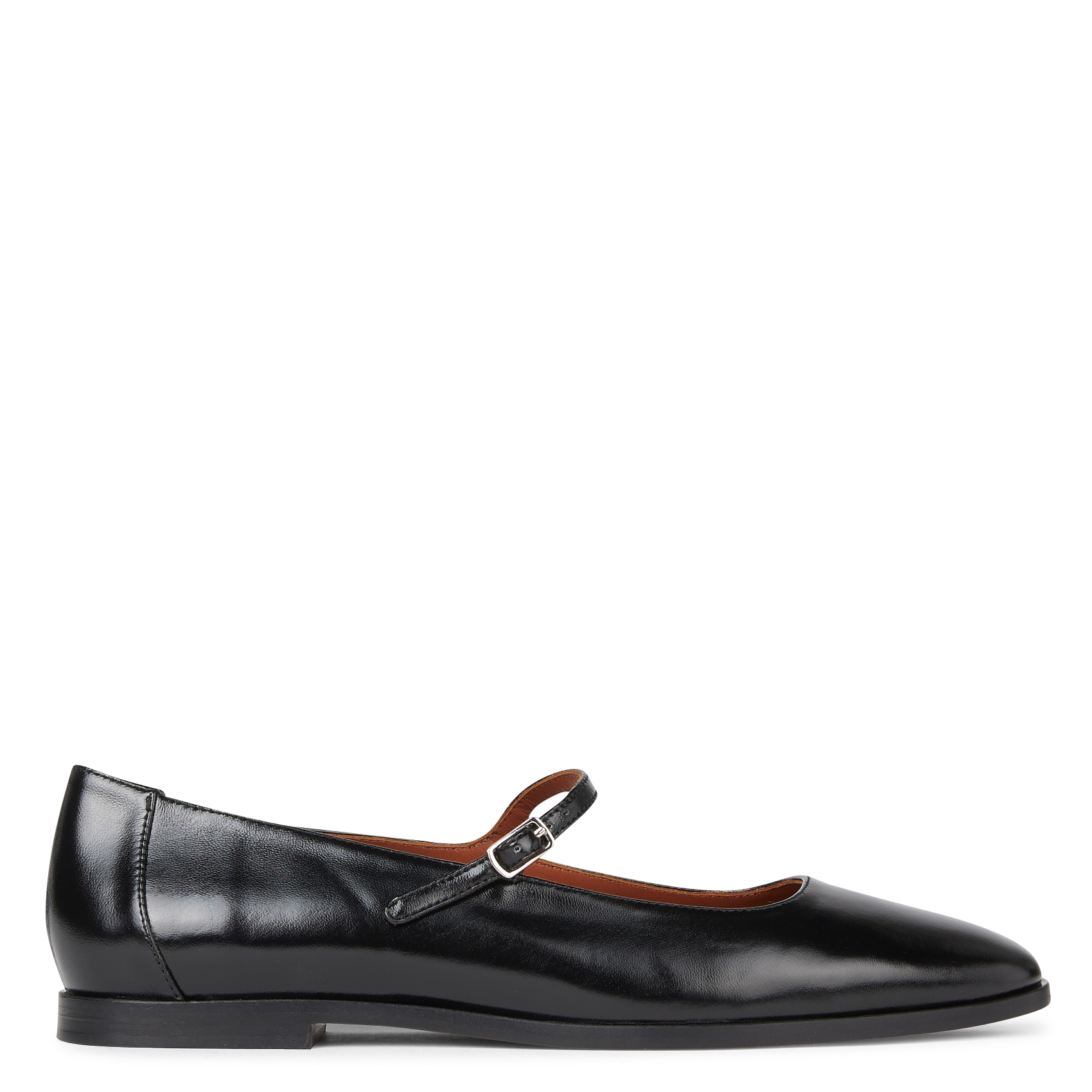 CARUSO - Ballerines en cuir | Noir