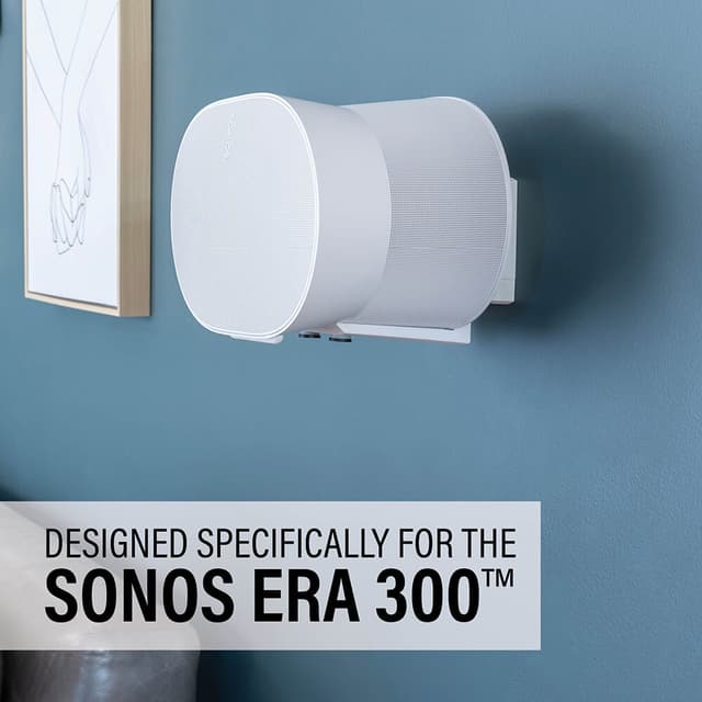 SANUS Wall Mount for Sonos ERA300 Single White