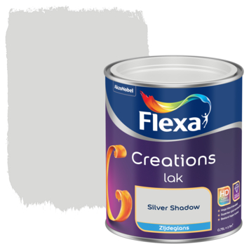 Flexa Creations binnenlak zijdeglans silver shadow 750 ml