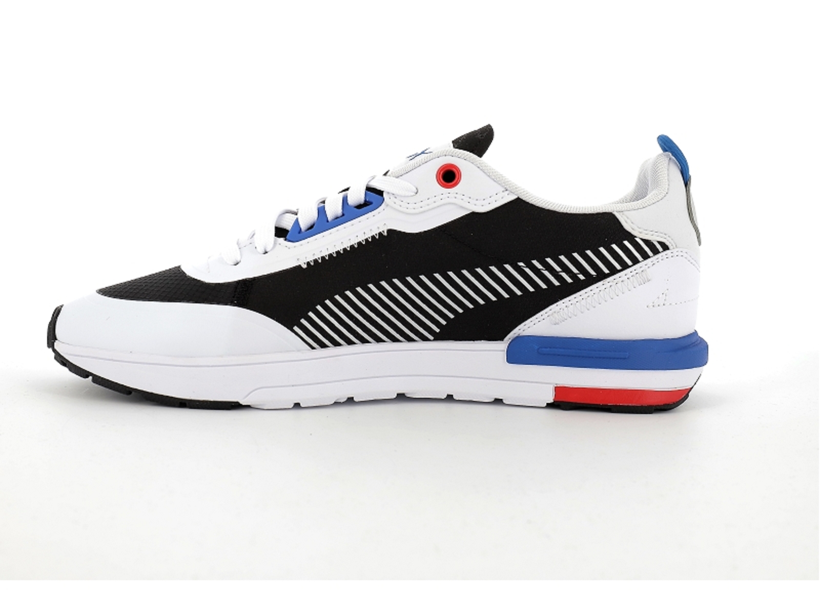 Puma-383057 Synthétique Blanc Noir
