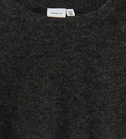 Name It Bluse - Strick - NkmTalils - Dark Grey Melange