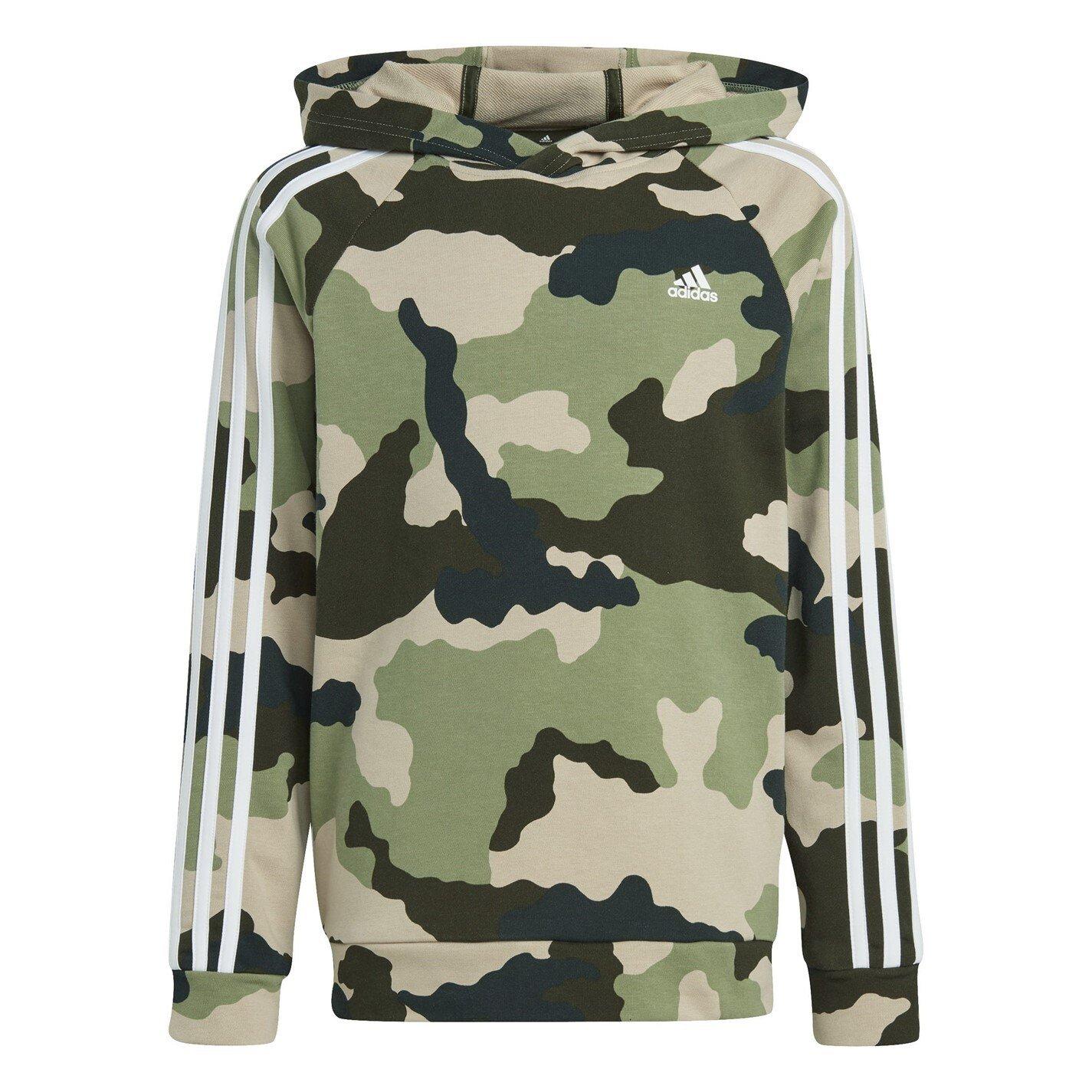adidas Junior Camo Hoodie