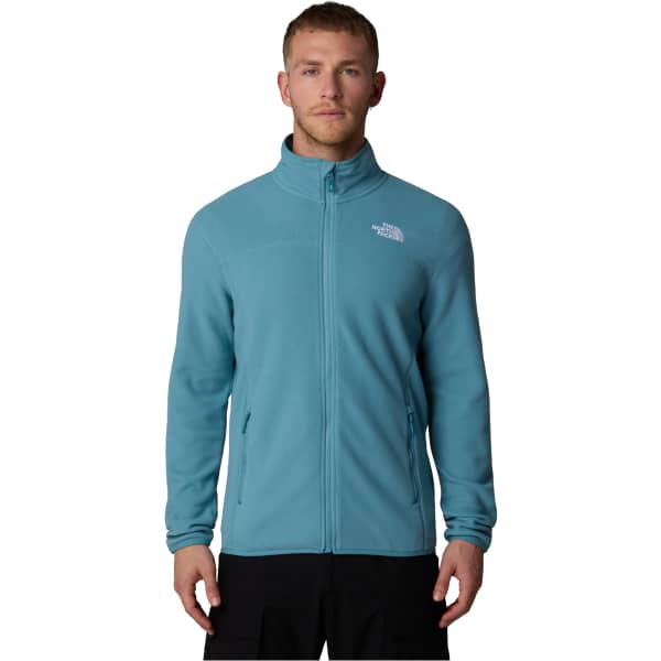Veste polaire THE NORTH FACE 100 GLACIER FULL ZIP EU ALGAE BLUE