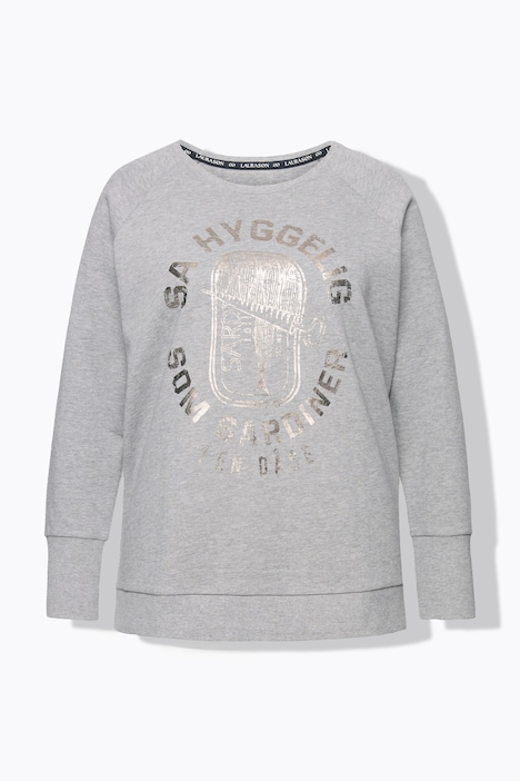 Sweatshirt, Langarm, Rundhals