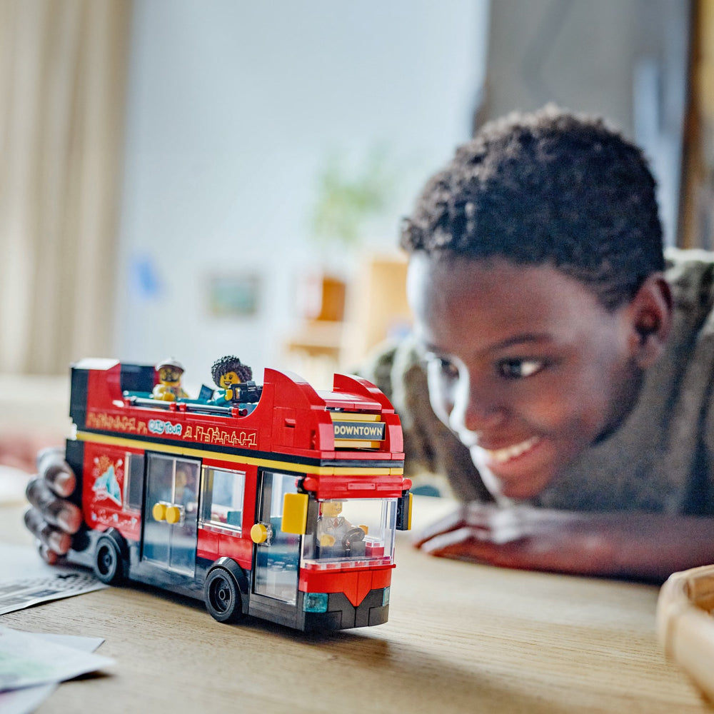 Køb LEGO® City Rød dobbeltdækker-turistbus