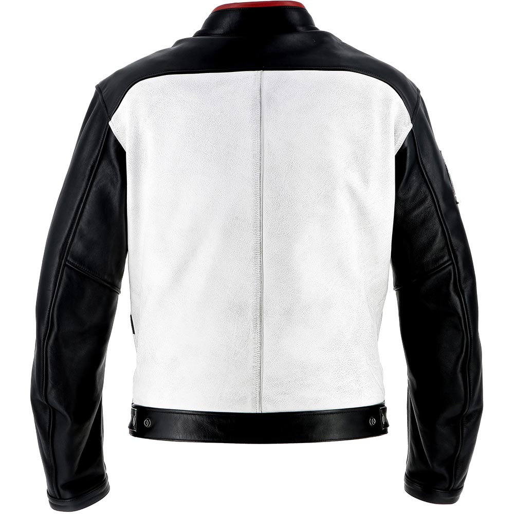 Helstons - Blouson Jay Motul Noir / Blanc