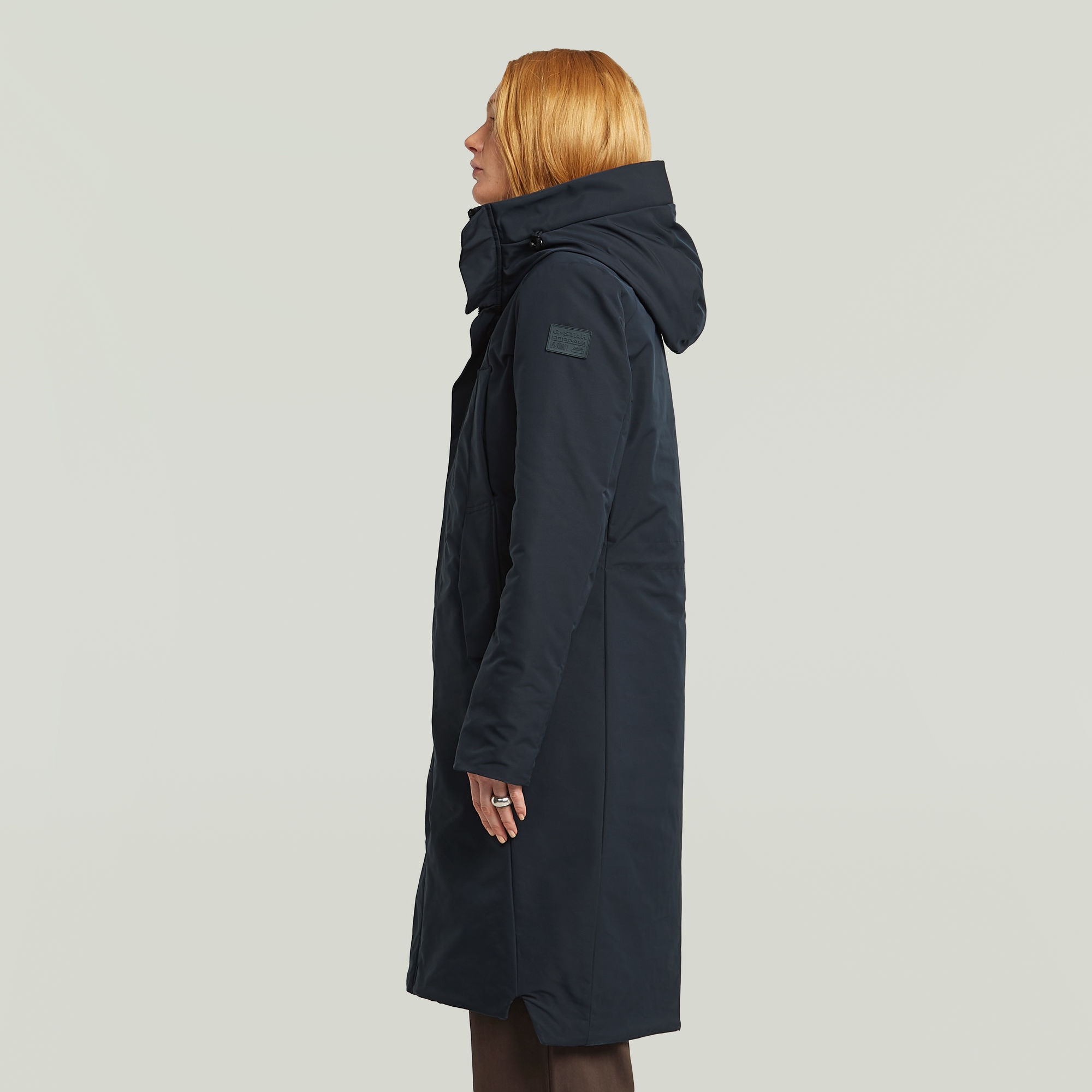 G-STAR Langjacke »Vodan 2.0 Long Jacket« mit Kapuze in der Taille verstellbar