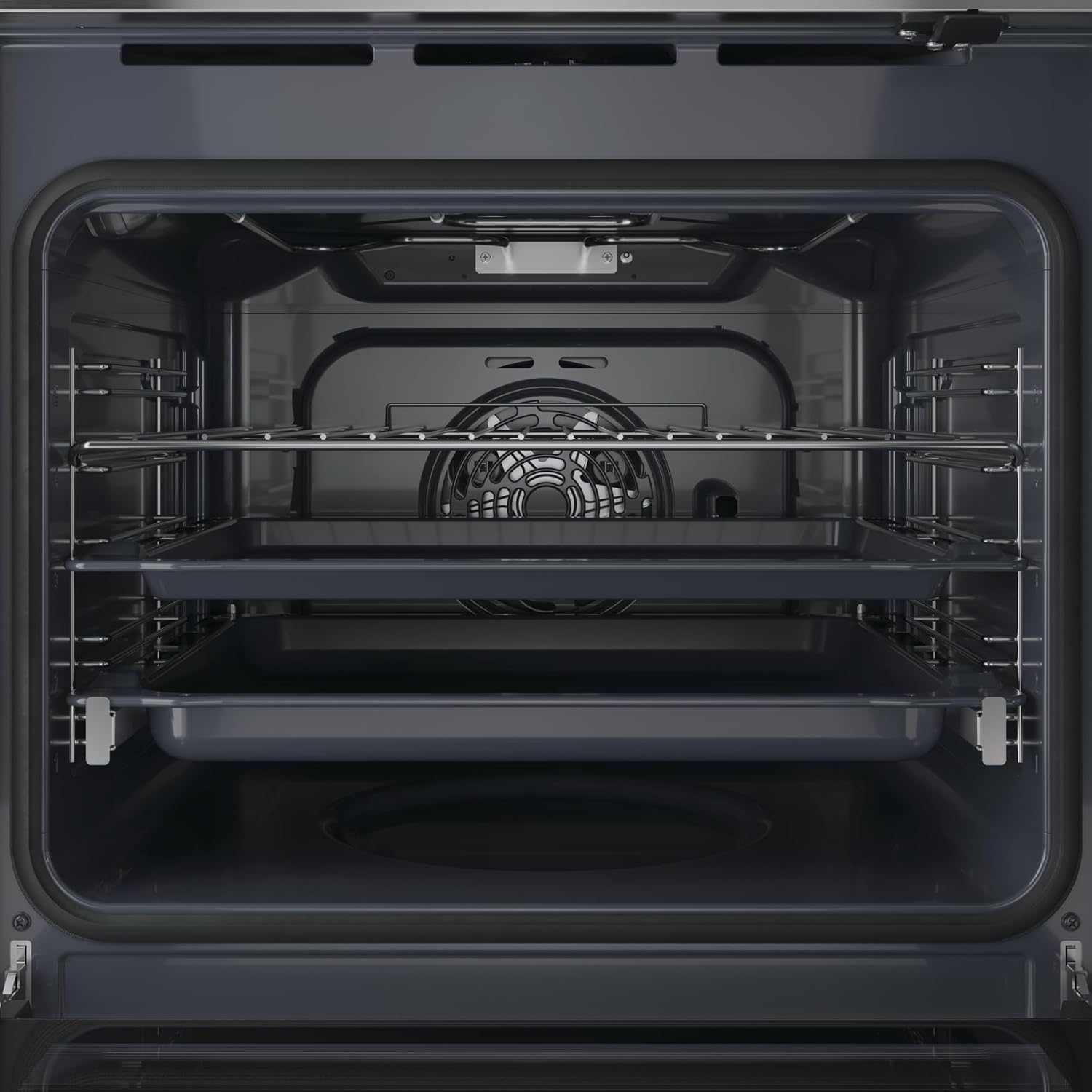 Privileg PBA2S85HU1I Einbau-Backofen, Heissluft,11 Funktionen/Hydrolyse & Dampf/Multi-Level-Kochen/Pizzafunktion / 1-fach Teilauszug/Schwarzglas