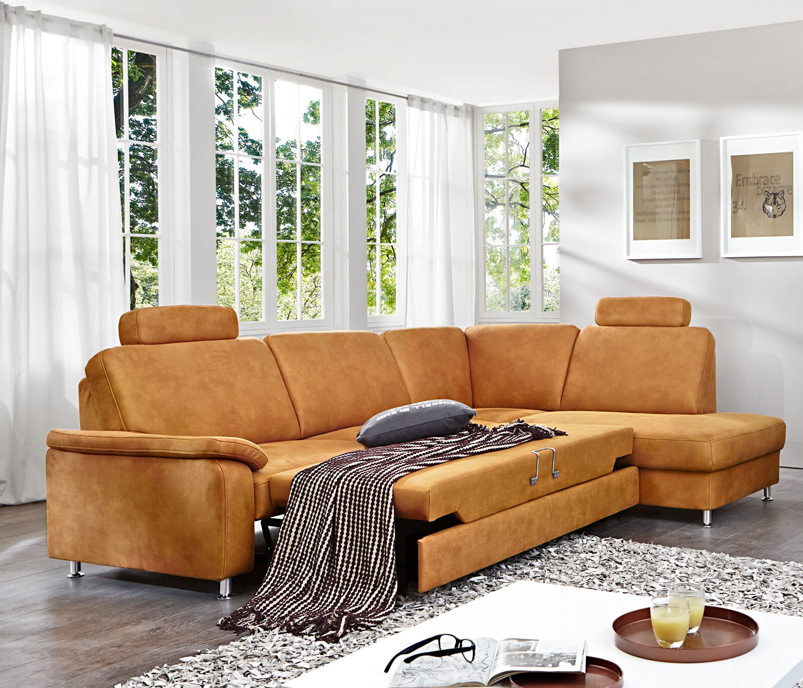Ecksofa Bilzen Curry