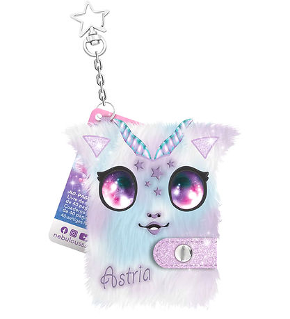 Nebulöse Sterne Notizbuch - Fuzzy Mini