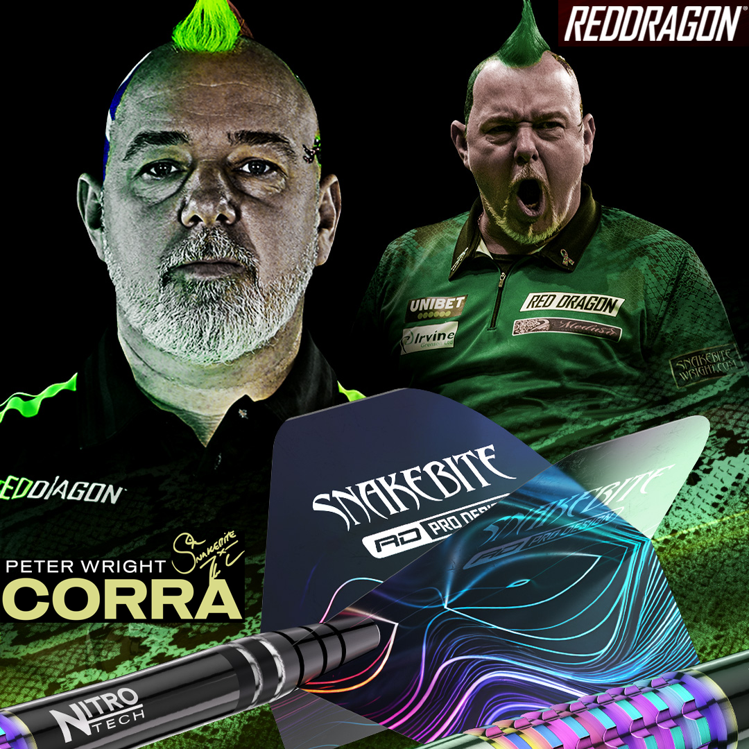 Red Dragon - Peter Wright Corra - Softdart
