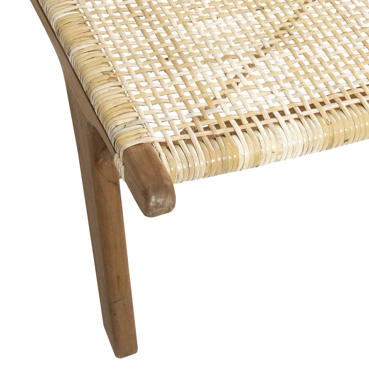 FAUTEUIL ROTIN TIMOR NATUREL
