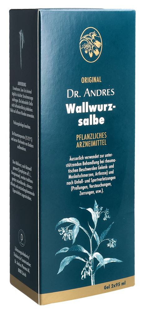 ANDRES Wallwurz Salbe<br>2 × 95 ml, Tube, Gel