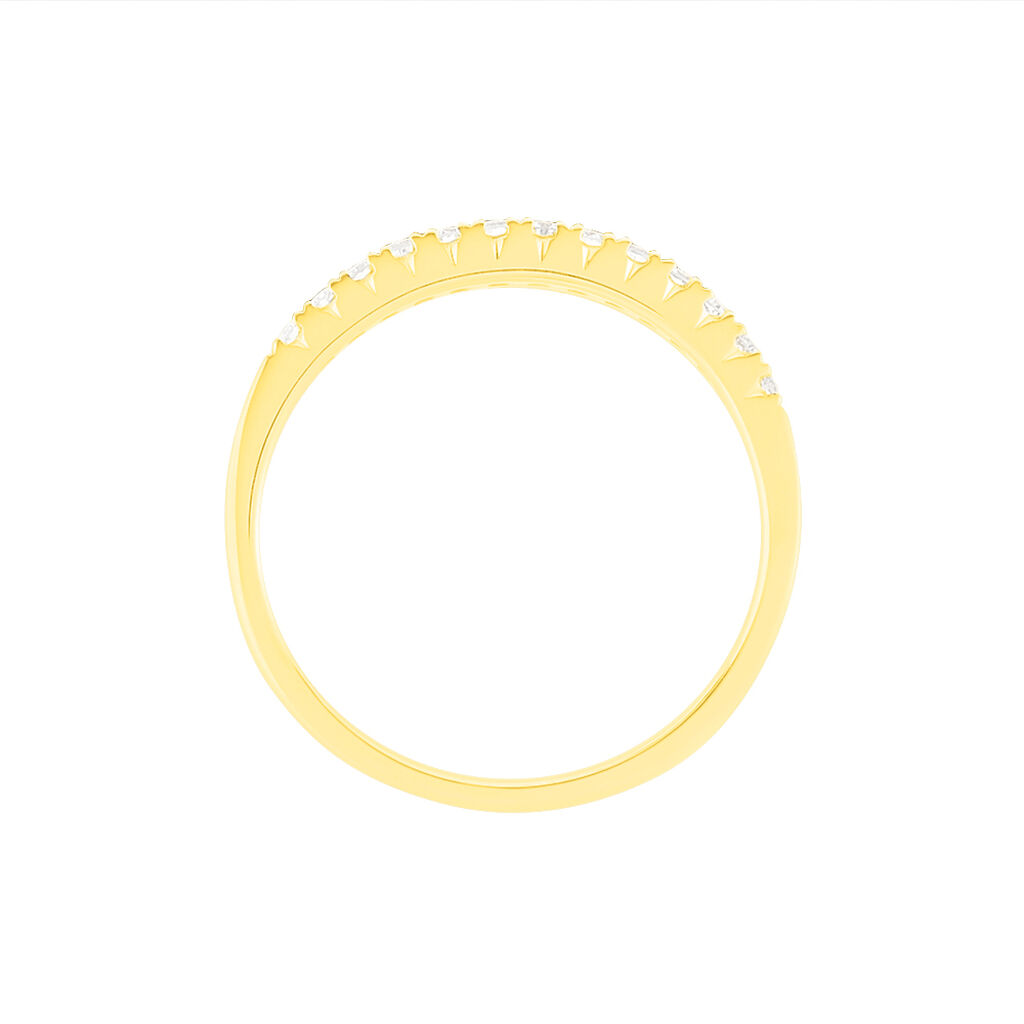 Alliance Pristina Or Jaune Diamant