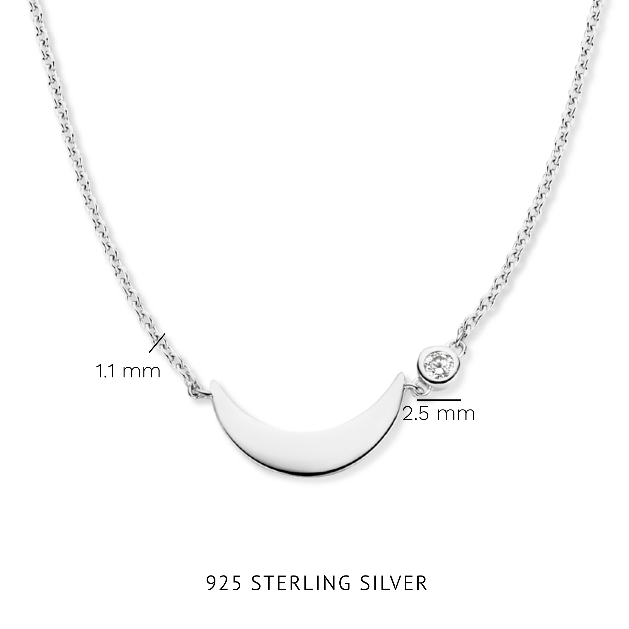 ketting Violet Hamden Violet Hamden Zilver