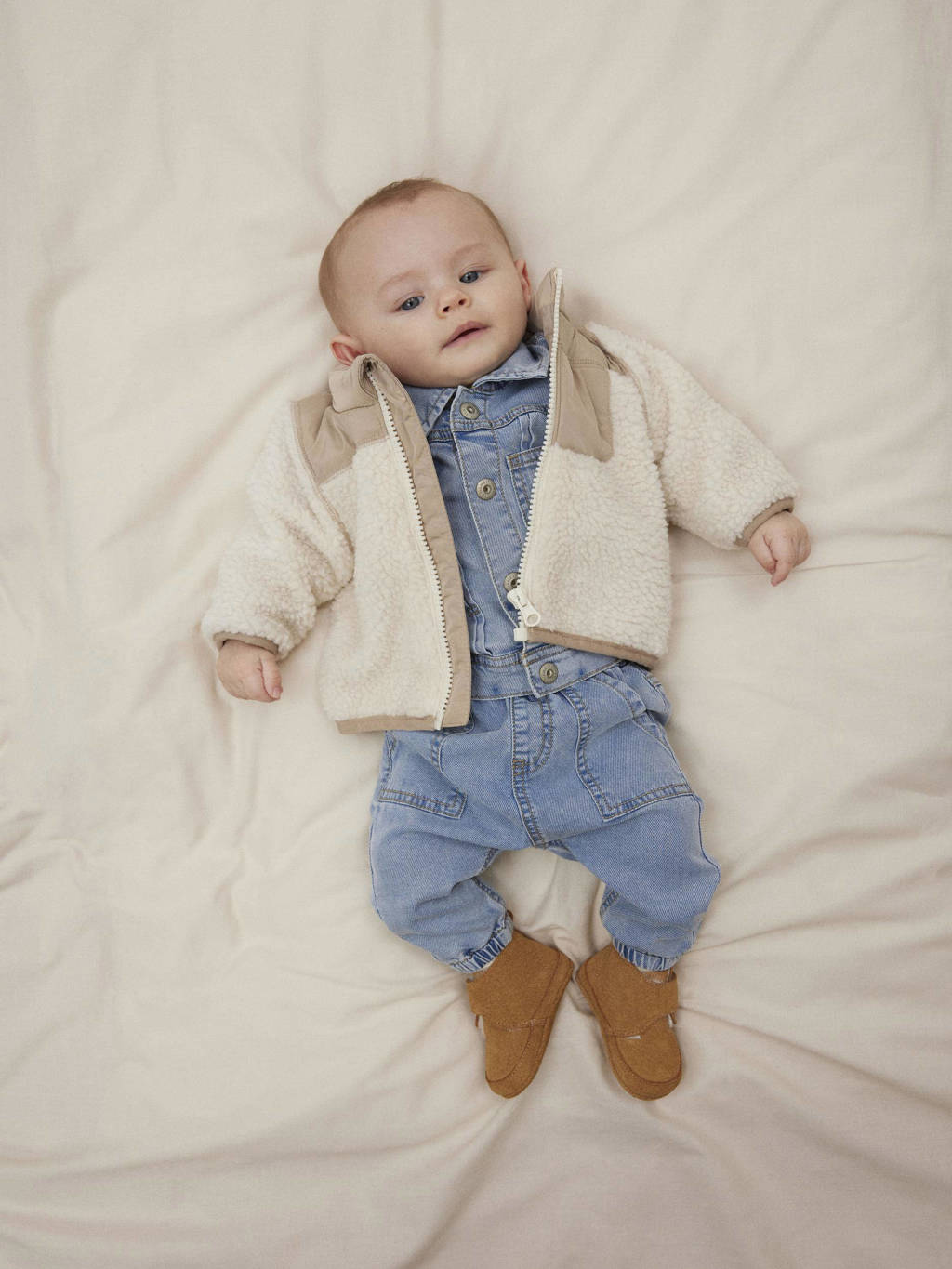 NAME IT baby spijkerjas NBMJACK light blue denim