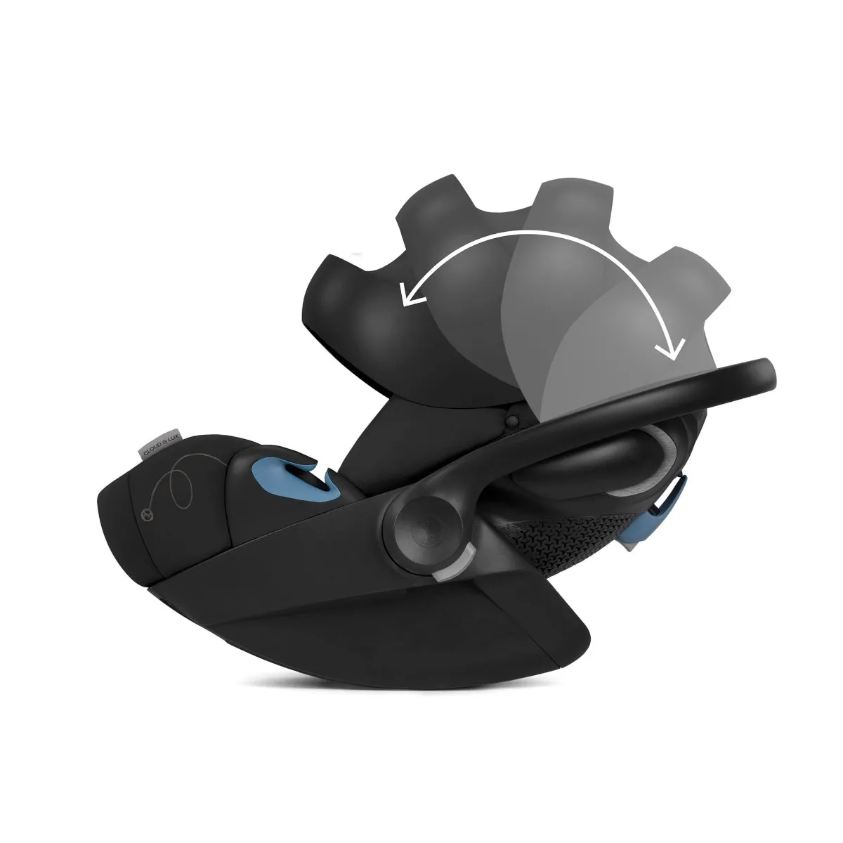 Cybex Siège d’Auto Cloud G Lux 4-35lb - Moon Noir