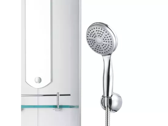 Panneau de douche pomme argenté 25 x 43 x 110 cm 02_0003429