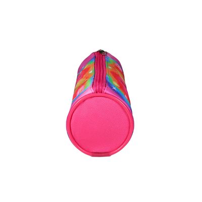 Trousse ronde Les Trolls - 1 compartiment - rose - Bagtrotter