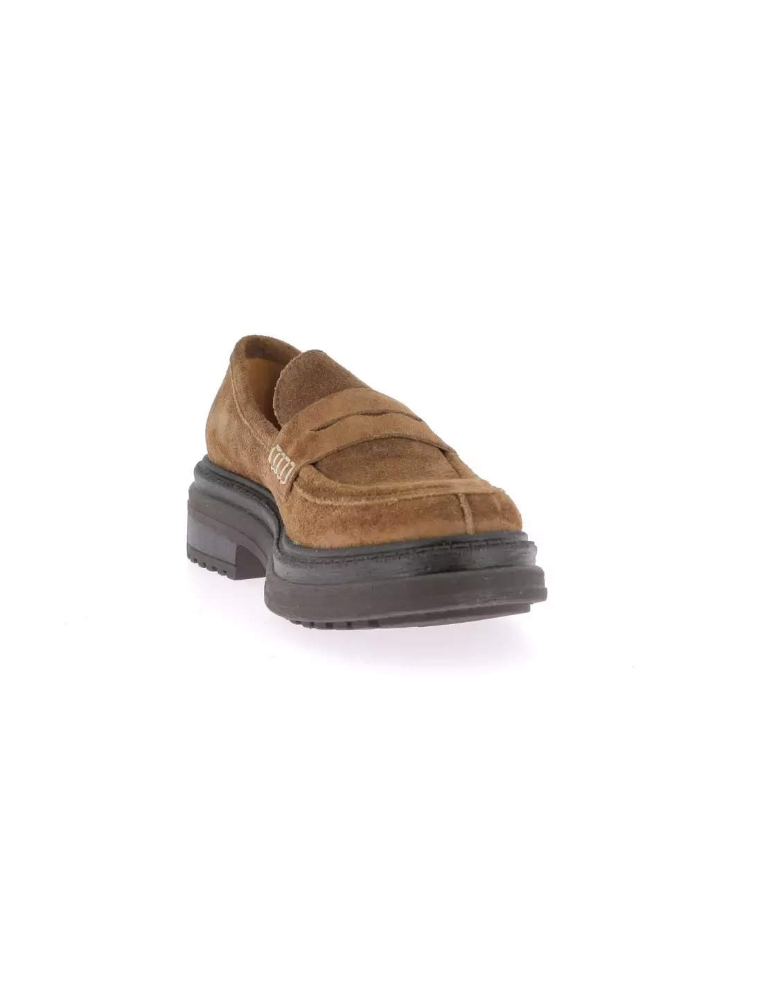 ALIWELL BASIL - Mocassins & bateaux VELOURCAMEL