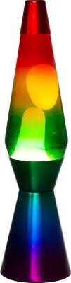 Itotal - Lava Lampe - 36 CM - Regnbue