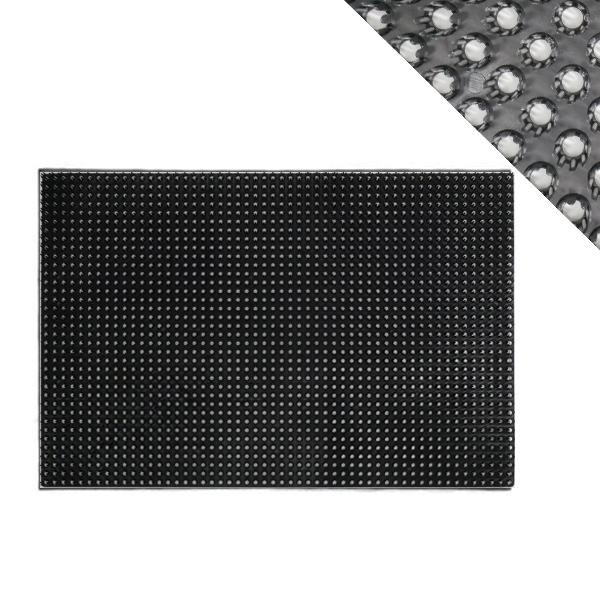 Tapis entrée 40 x 60 cm Noir