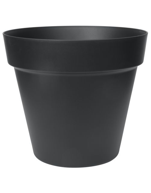 Easyday Bloempot Smile Zwart - Buitenpot