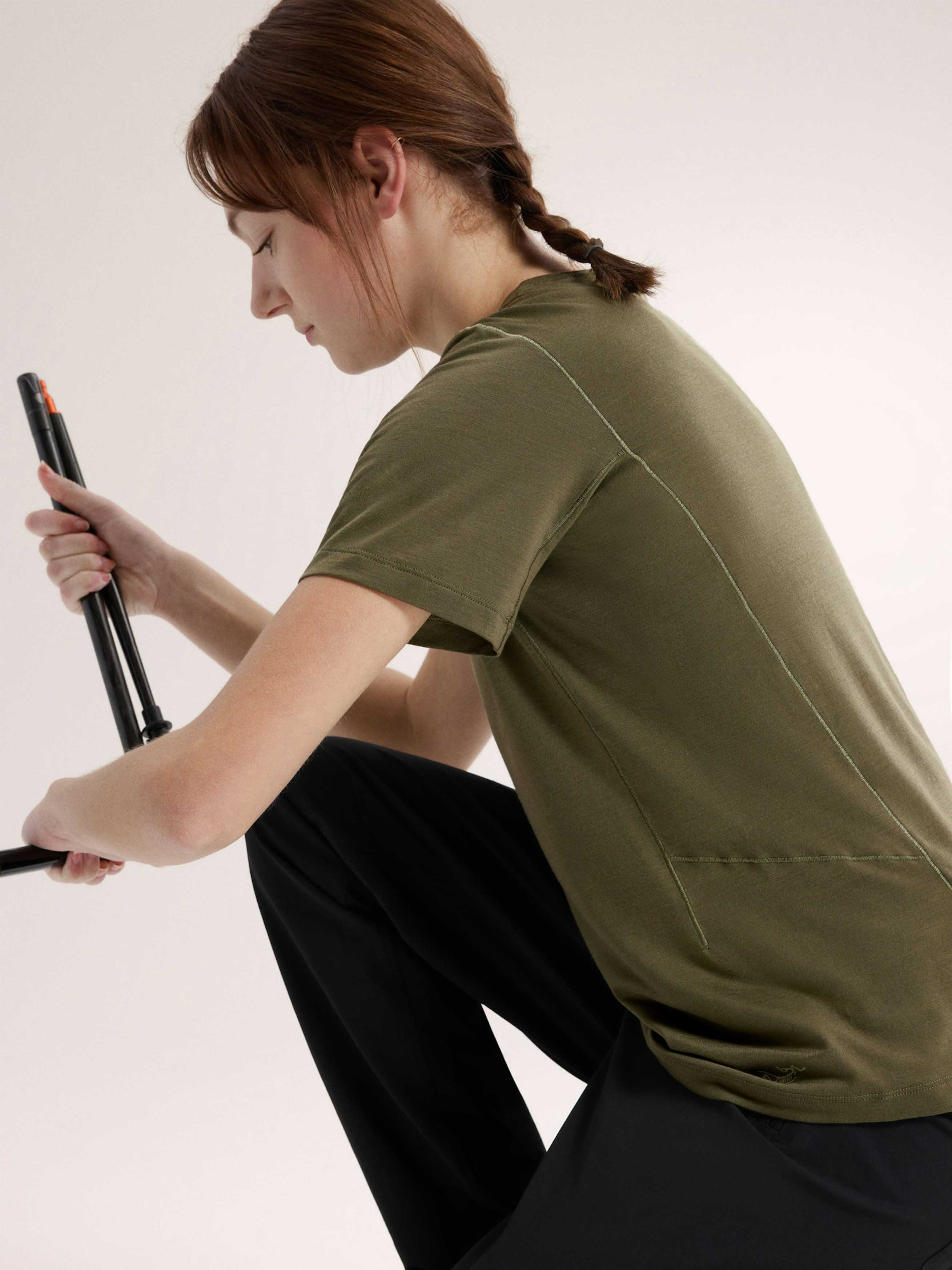 Lana Merino Wool Crew SS Dame Tatsu