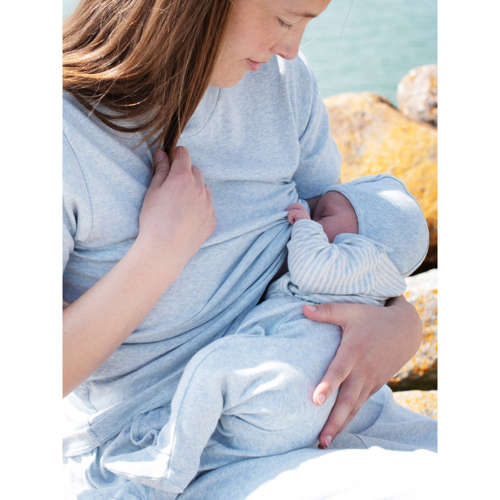 Køb Serendipity Mist/Offwhite Newborn Slå-om Body