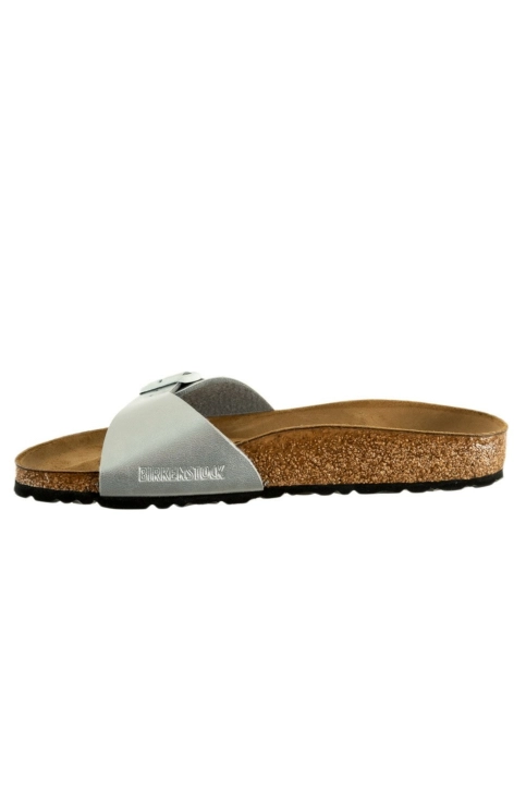 Sandales - nu-pieds birkenstock madrid birko-flor® silver
