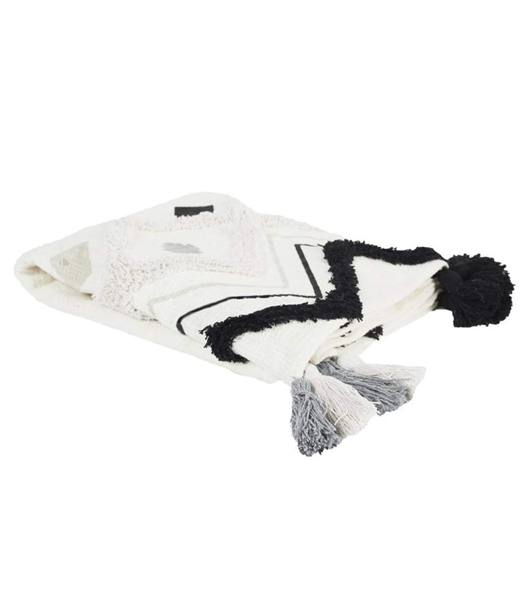 Jeté de canapé 130x150 cm coton JAIPUR rose