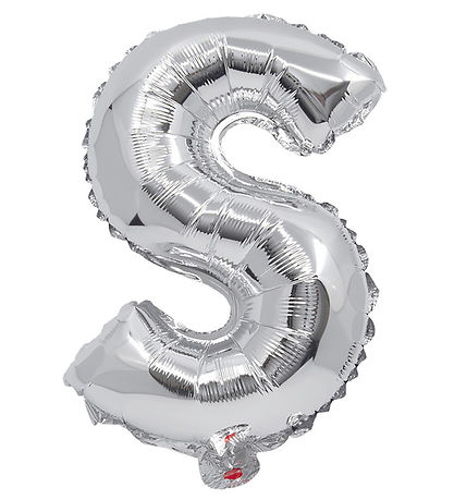Decorata Party Folienballon - 31 cm - S - Silber