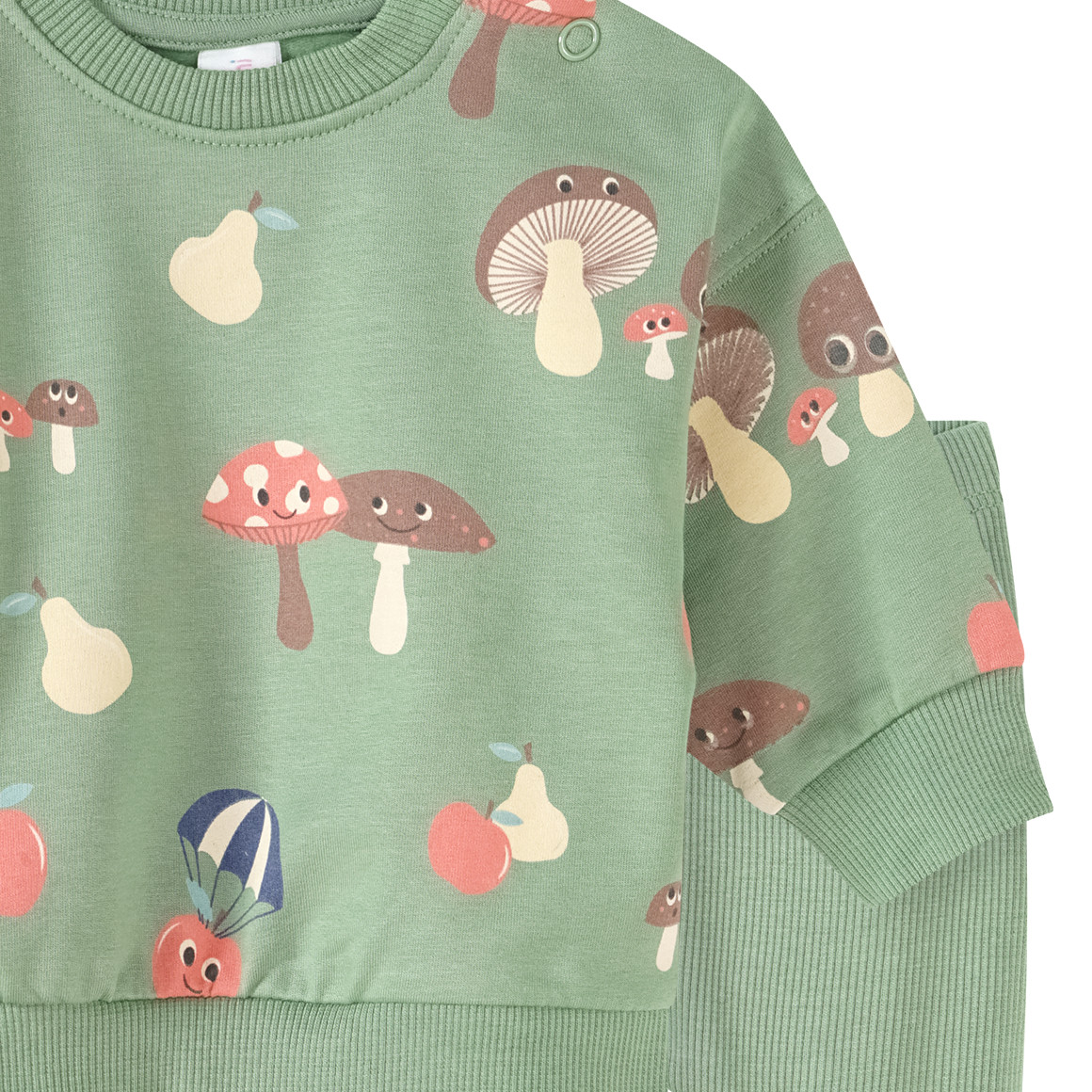 Topomini Newborn Sweatshirt und Leggings im Set grün
