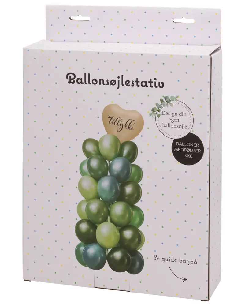 Ballonsøjle - Uden balloner