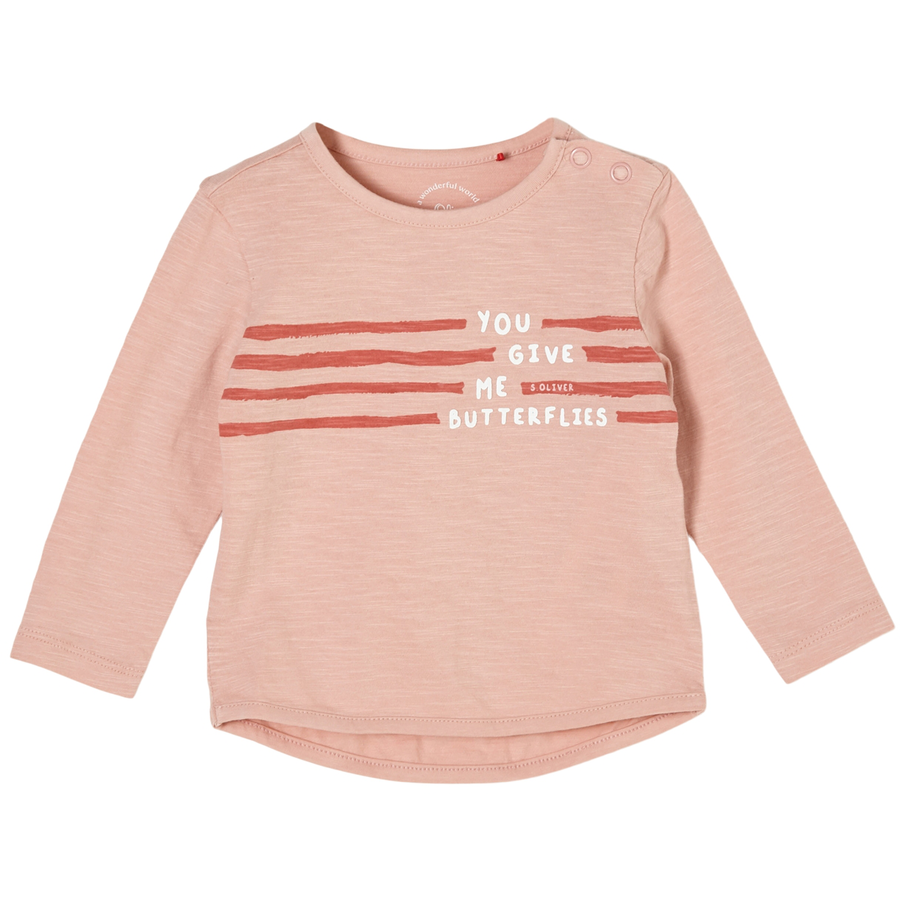 s.Oliver Langarmshirt rosa