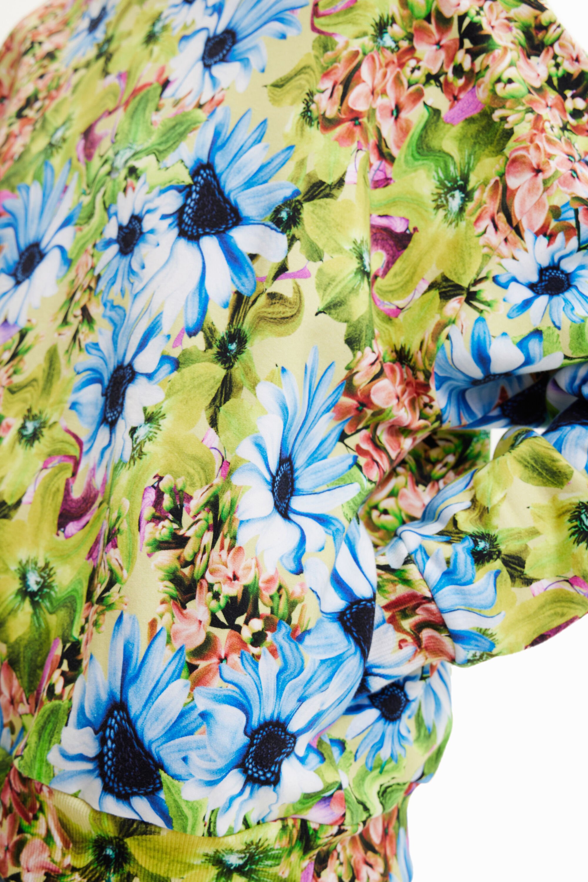 Sweat-shirt oversize fleuri