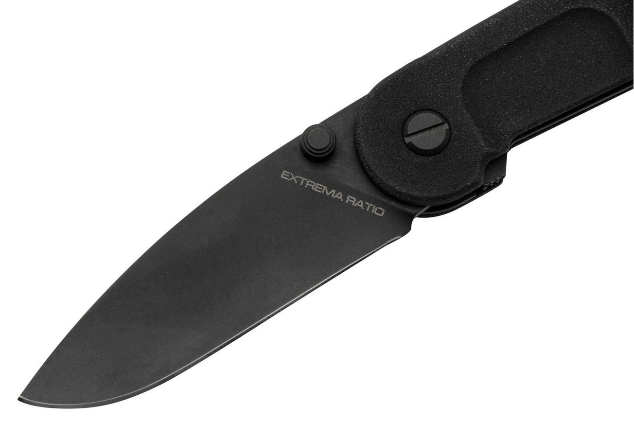 Extrema Ratio BF1 Classic Droppoint 04.1000.0143-RVB Ruvido Black, zakmes