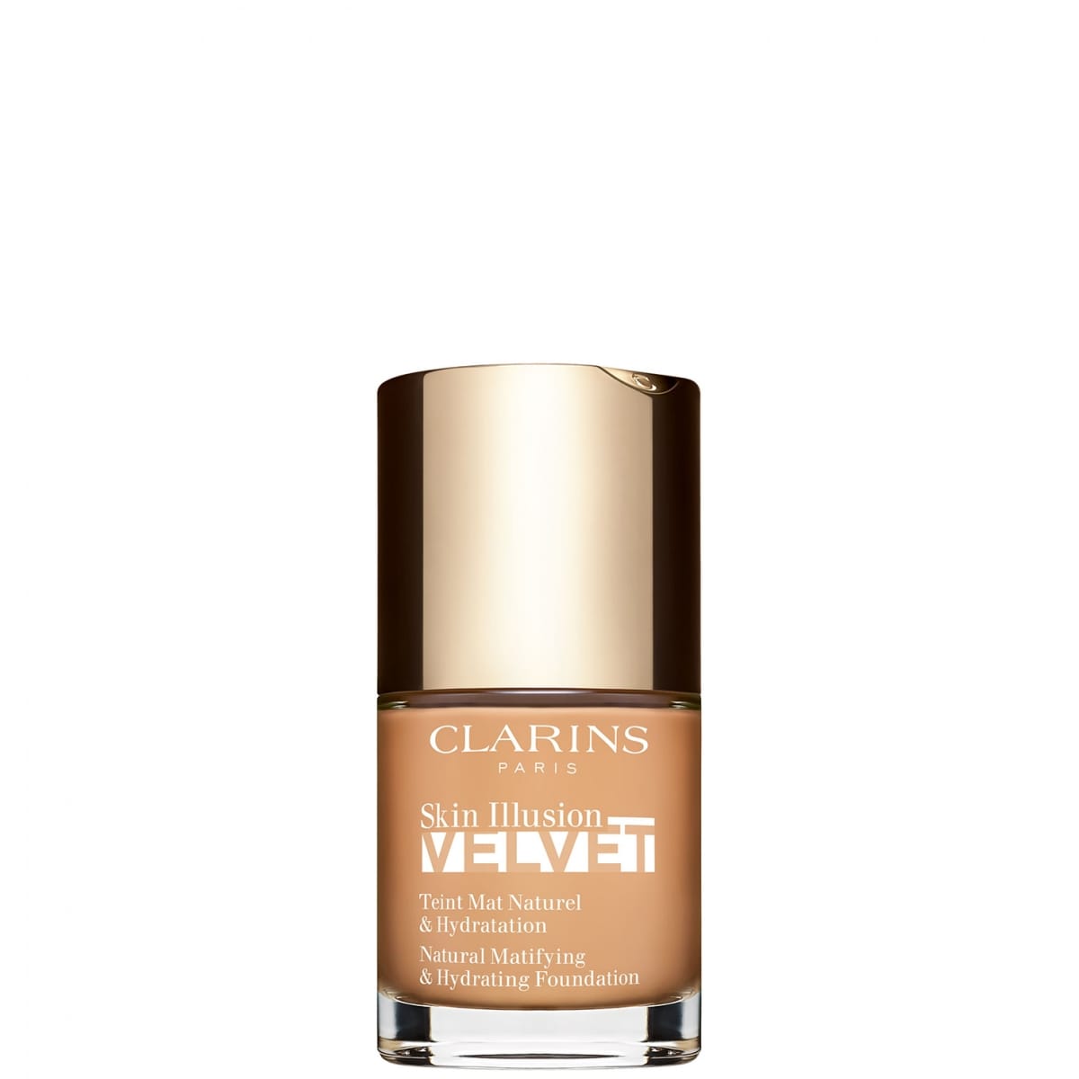 CLARINS Skin Illusion Velvet Fond de Teint Mat Naturel &  Hydratation